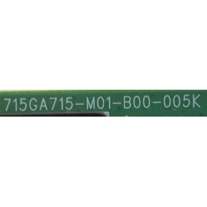 MAIN PARA TV INSIGNIA RESOLUCION (3840 x 2160) / NUMERO DE PARTE XLCB02K131 / 715GA715-M01-B00-005K / DISPLAY ST5461D12-6 / MODELO NS-55F301NA22